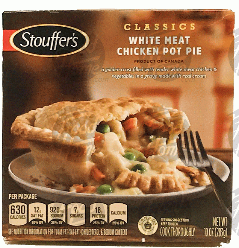 Stouffer's  white meat chicken pot pie Full-Size Picture